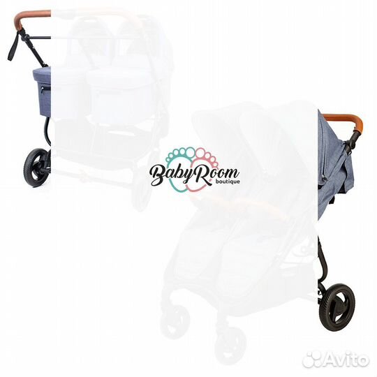 Люлька Valco Baby External Bassinet - Серый