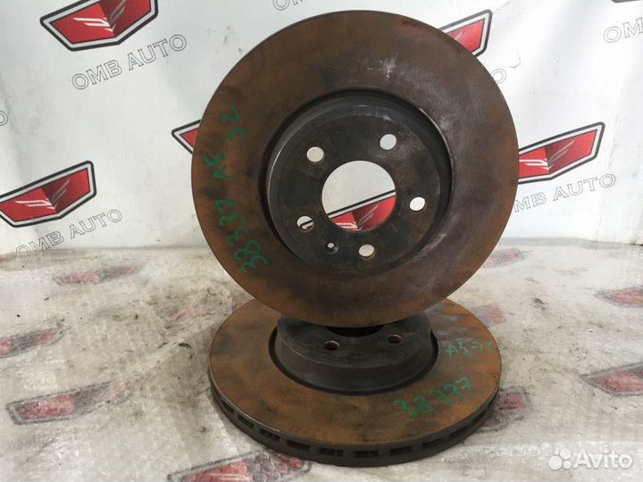 Диски тормозные передние Ауди A5 8T 314х25