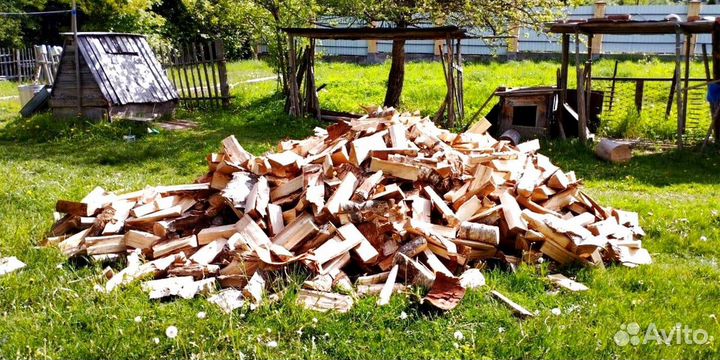 Дрова Береза с доставкой в Выборге