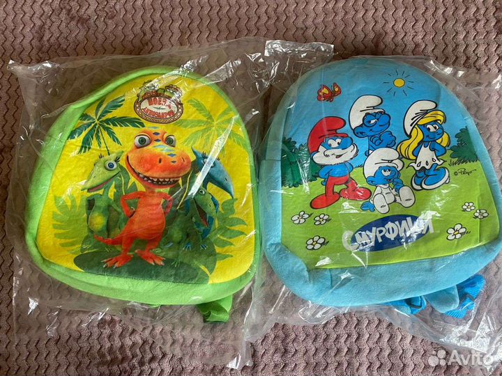 Мягкие детские рюкзаки