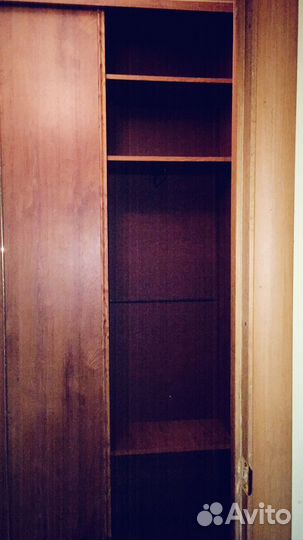 Шкаф раздвижной узкий 3 секции