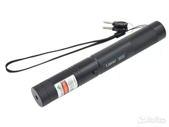 Лазерная указка Laser 303 с аккумулятором /до 2 км