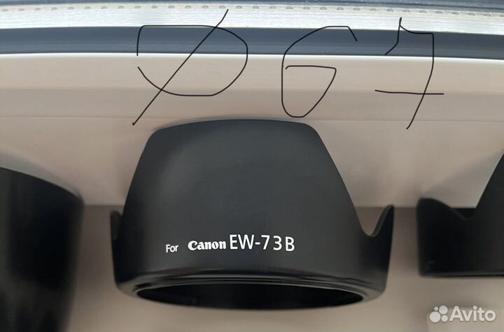 Бленды Canon Nikon для объективов 58,67 mm