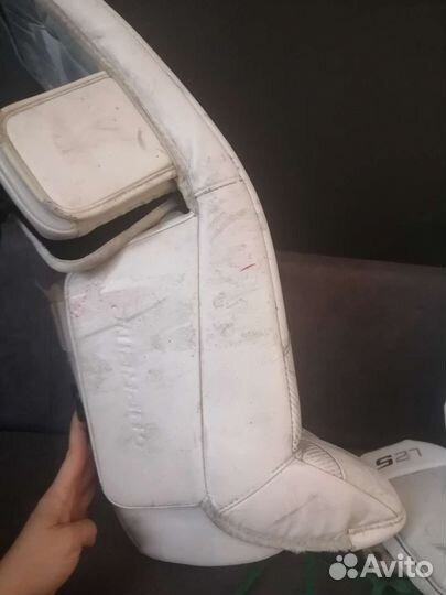 Вратарские щитки bauer Jr large