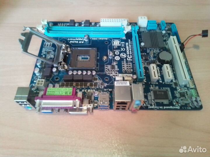 Мат. плата gigabyte ga-b75m-d3v LGA1155 (комплект)