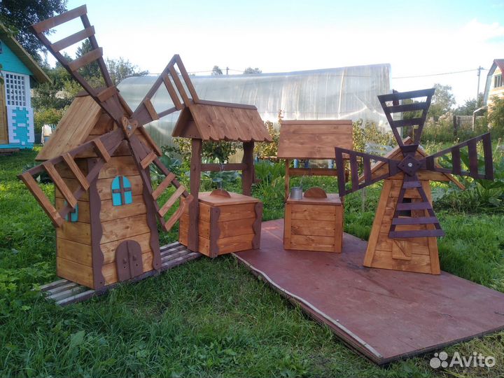 Мельница декоративная