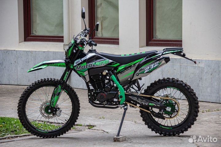 Кроссовый мотоцикл motoland xt 250 hs 172fmm (pr5)