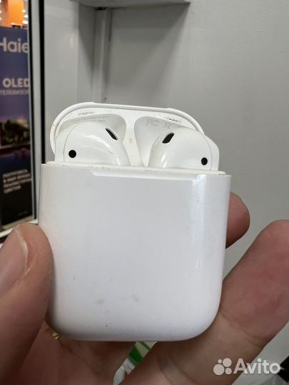 Оригинальные наушники apple airpods 1