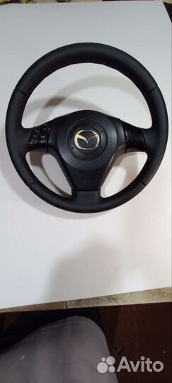 Перетяжка руля кожей. Ручки, юбки кпп