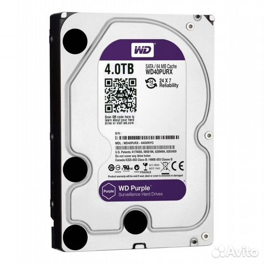 Жесткий диск HDD 1Tb 2Tb 3Tb 4Tb sata3 3.5