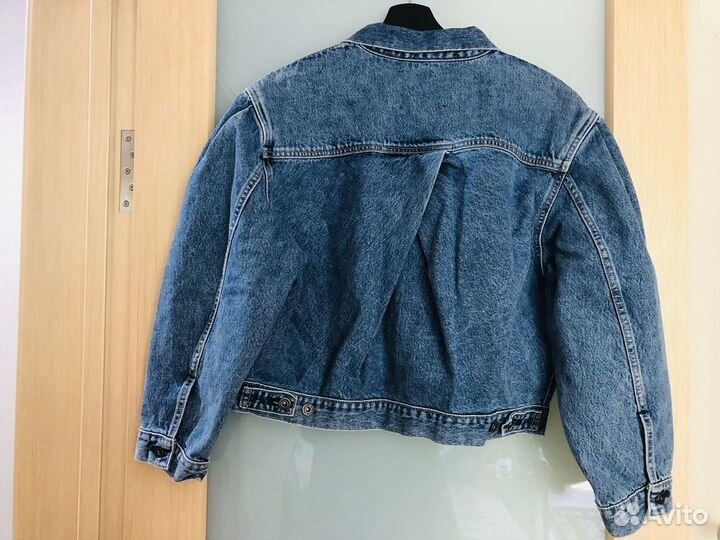 Джинсовая куртка Levis made and crafted S