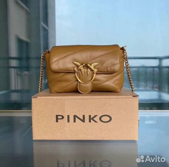 Сумка женская Pinko натуральная кожа 3 цвета