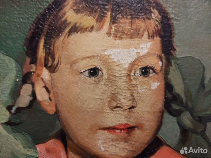 Картина эпохи СССР холст