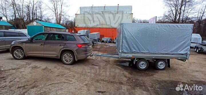 Прицеп мзса 817738 исп.001.Широкий кузов 3,08х1,85