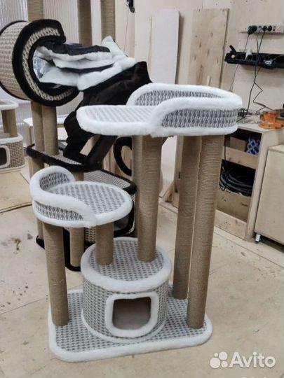 Когтеточка домик для кошек ассортимент