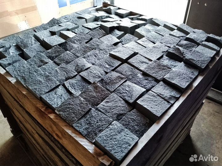 Брусчатка садовая габбро-диабаз