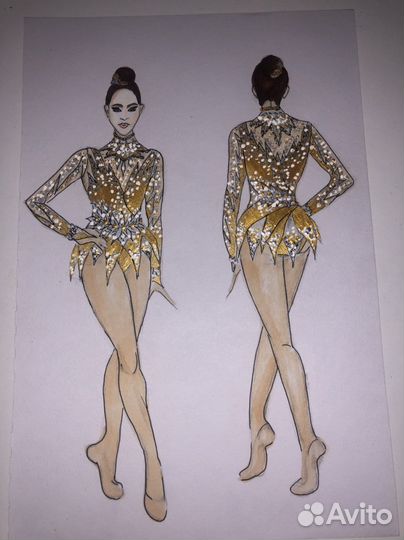 Дизайнер одежды.Разработка эскиза