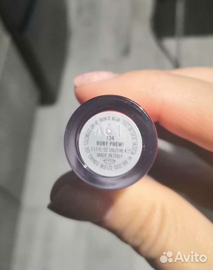 Жидкая помада mac