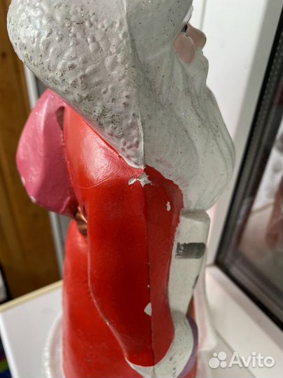 Дед мороз и носочки флисовые для подарков нм