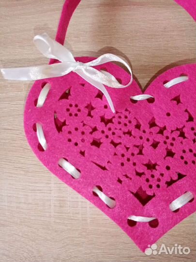 Корзинка из фетра