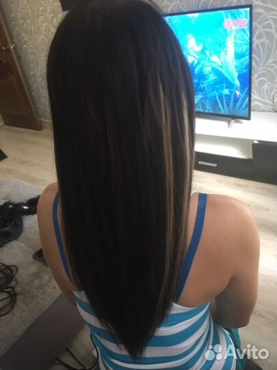 Наращивание волос микрокапсулами и стандартом