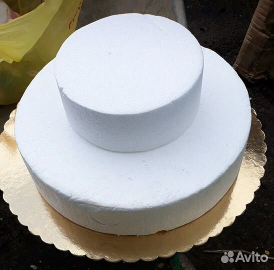 Подложка и фальшь ярус для торта