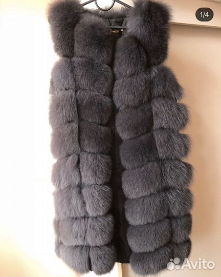 Жилетка из натурального меха (песец)