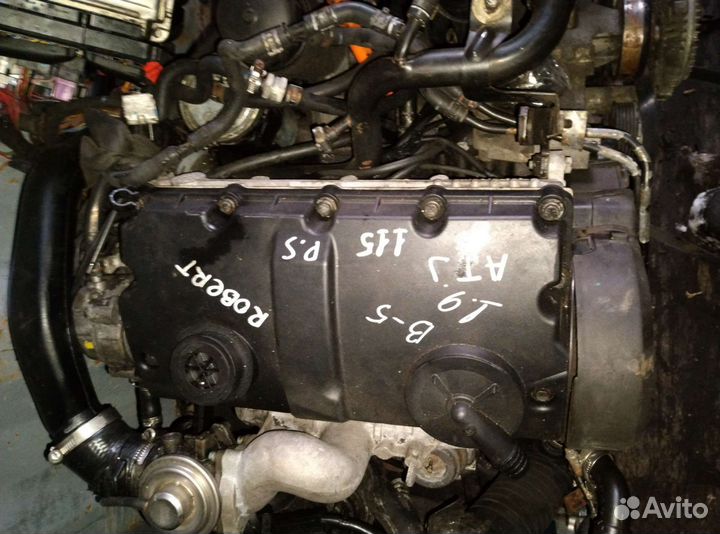 Двигатель фольксваген пассат Б-5. 1,9 дизель