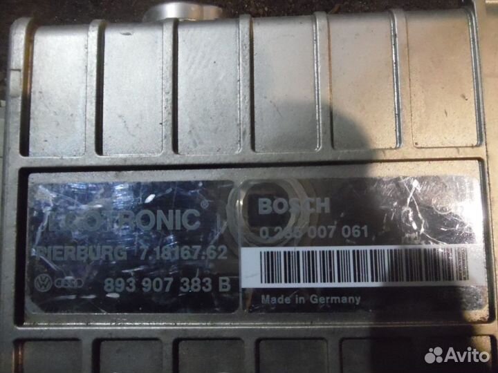 Блок управления двигателем audi 80