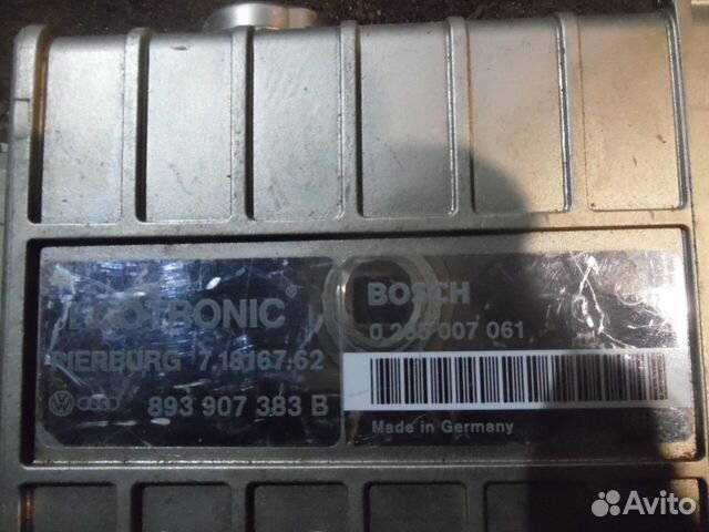 Блок управления двигателем audi 80