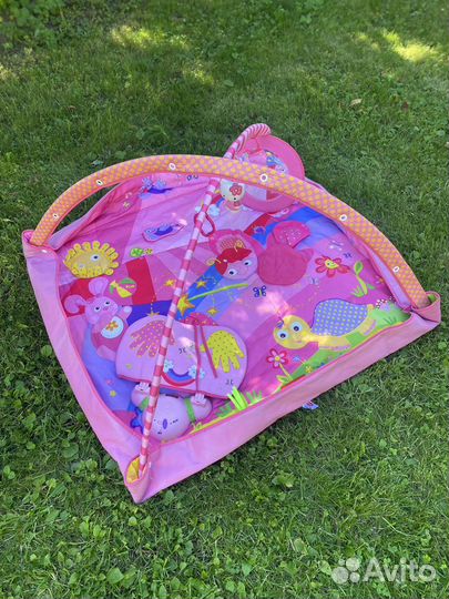 Развивающий коврик tiny love музыкальный