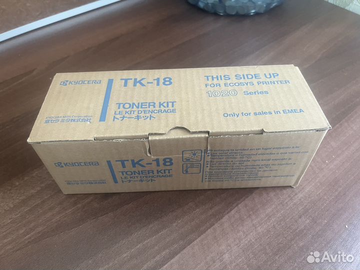 Новый тонер-картридж