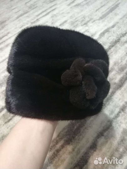 Шапка норковая