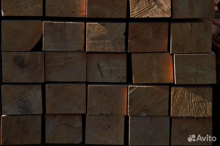 Прочный брус из лиственницы