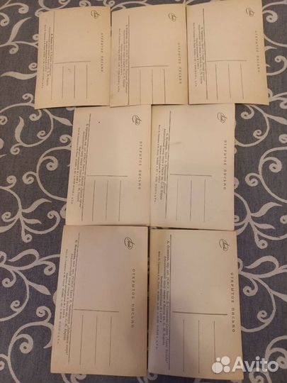 Фото открытки с артистами балета, 1964 год