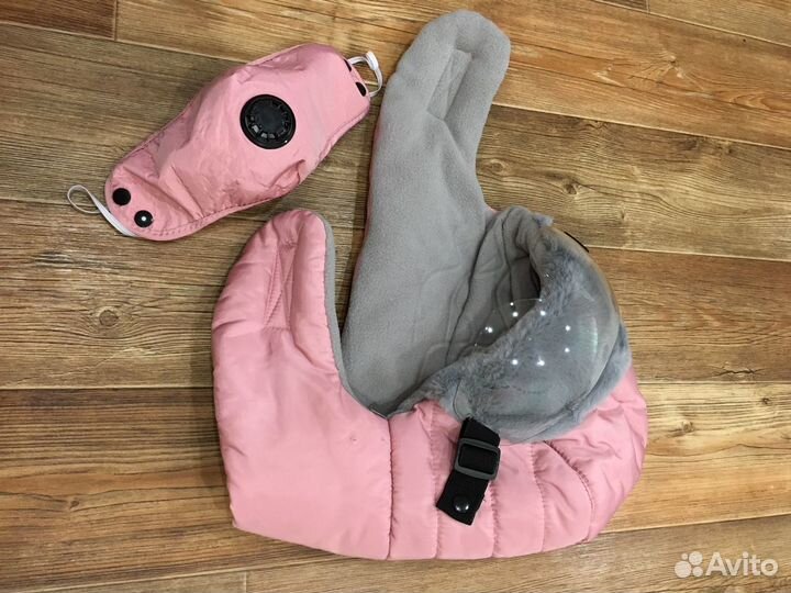 Шапка с очками