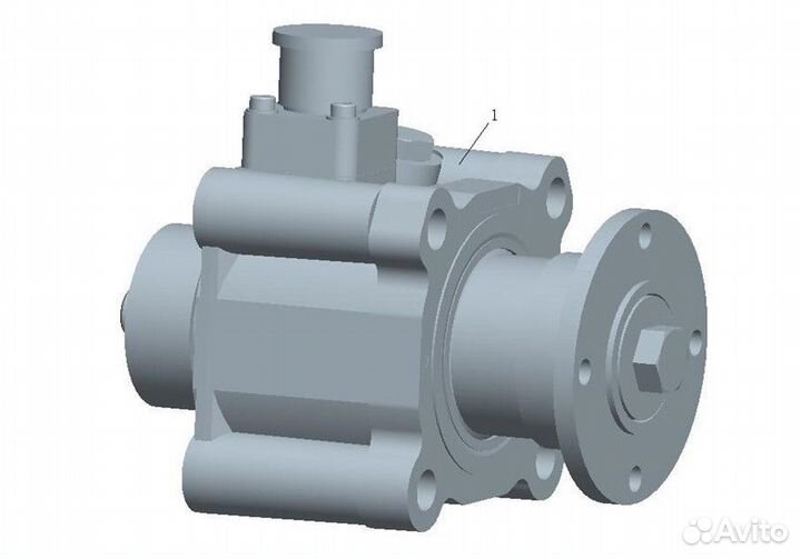 Коробка отбора мощности (ком) кпп ZF 16S Howo