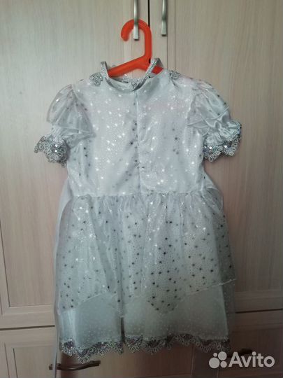 Корновальное платье для девочки