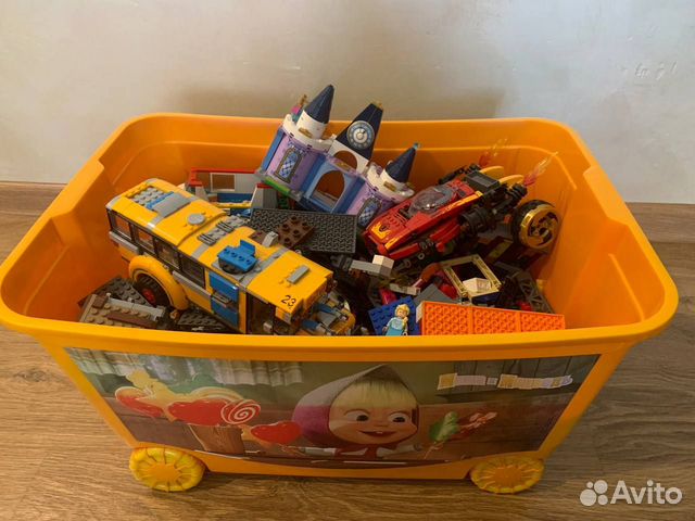 Ящик lego 9 кг