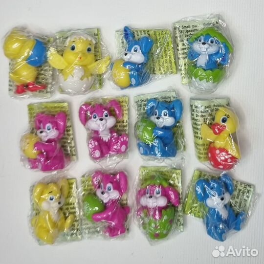 Фигурки из десертов KidsWorld Пасха, Мишки Зайцы