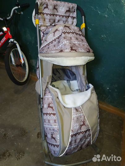 Санки коляска