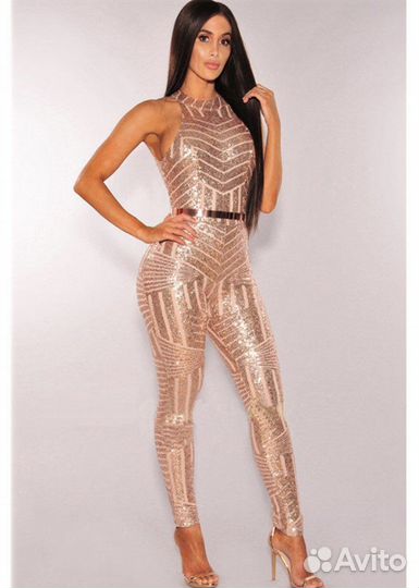 Комбинезон женский вечерний с бирками новый
