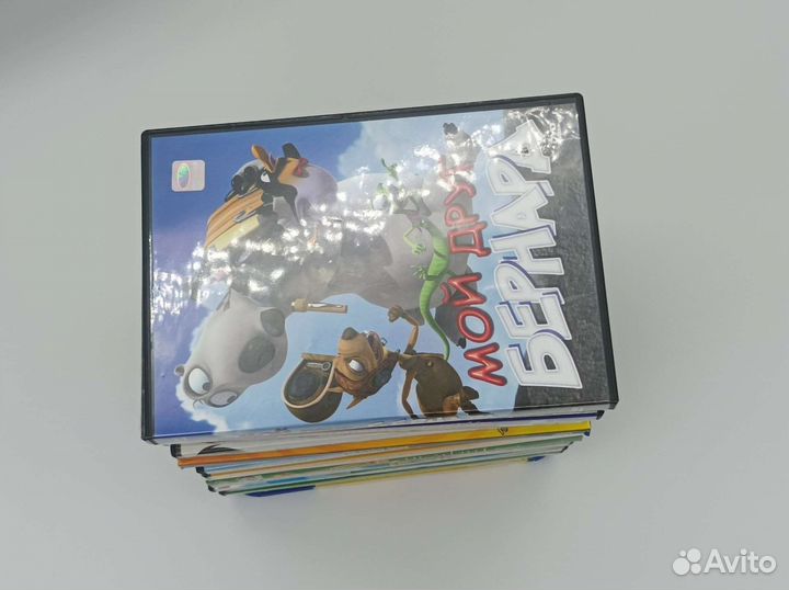 DVD диски детские мультфильмы