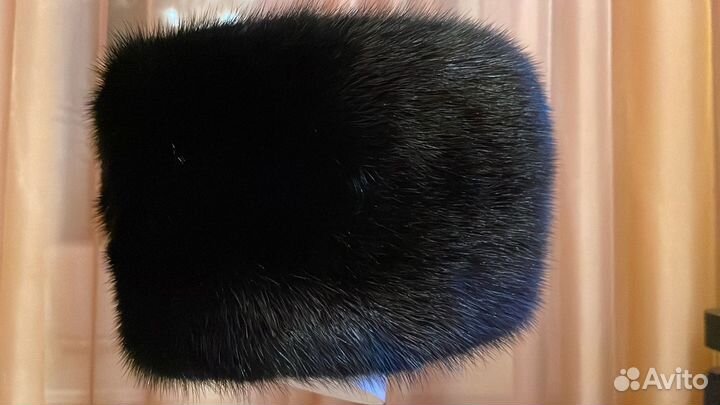 Шапка норка цельная 