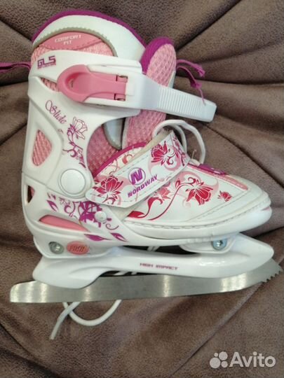 Коньки детские раздвижные