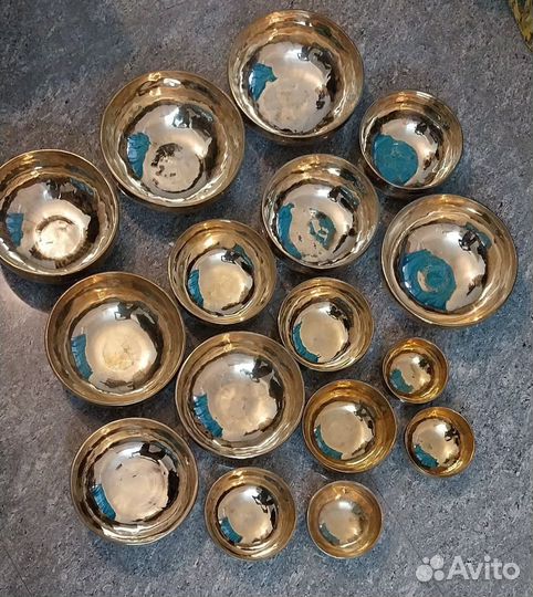 Набор по чакрам и нотам поющих чаш