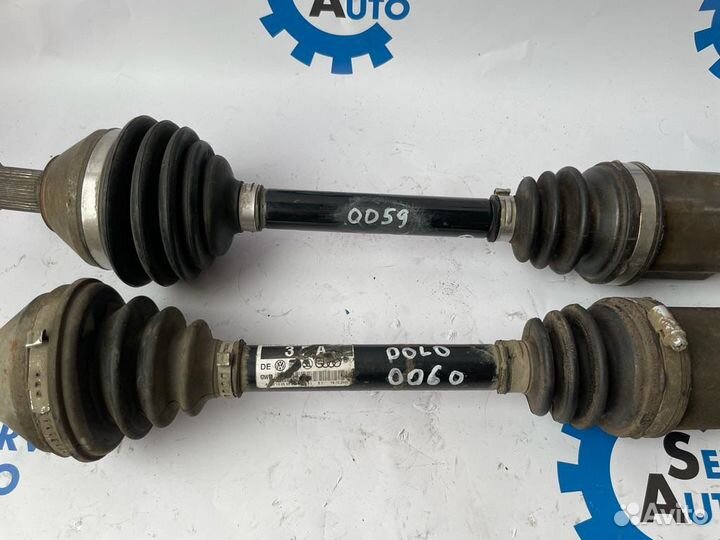 Volkswagen Polo 10- \ Rapid АКПП Привод левый 0059