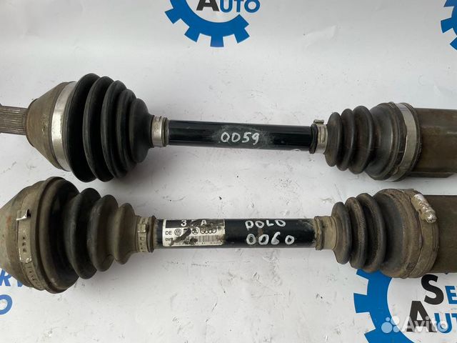 Volkswagen Polo 10- \ Rapid АКПП Привод левый 0059