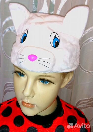 Маска - шапка Кошка, символ 2023 года