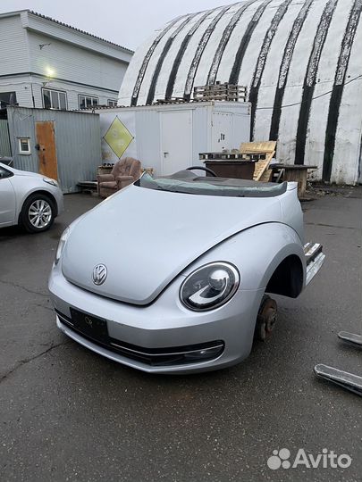 Volkswagen Beetle 1.2 AMT, 2015, битый, 50000км